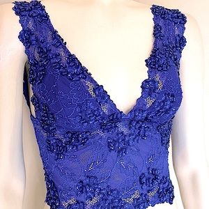 New Bustier/Crop Top —Deep Violet